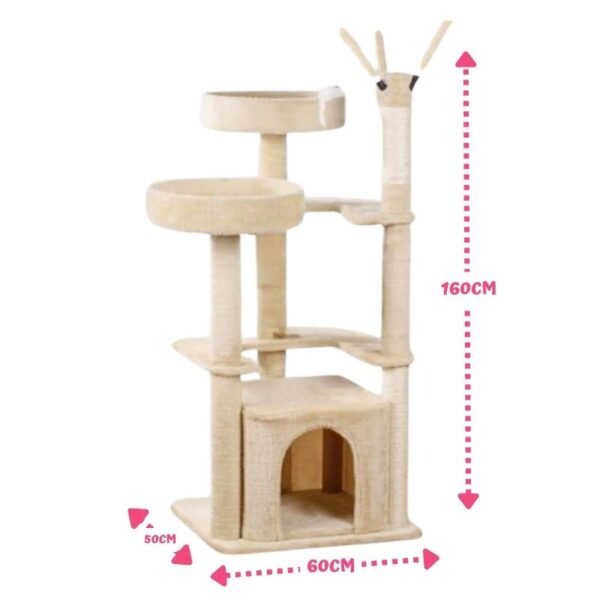 Gimnasio para gatos Gato Lunar 2