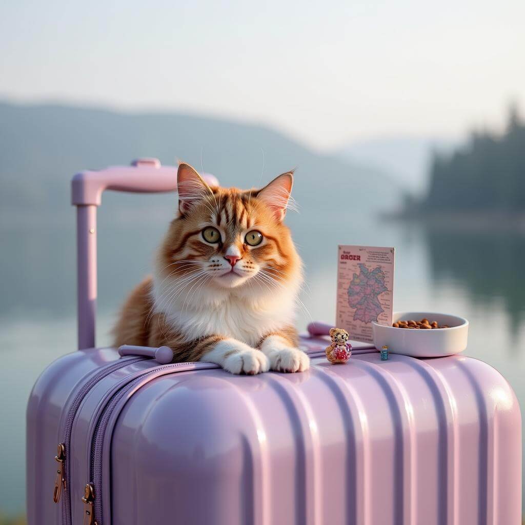 Consejos para vacacionar con gatos