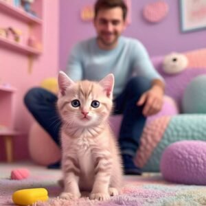 Cómo cuidar un gato bebé