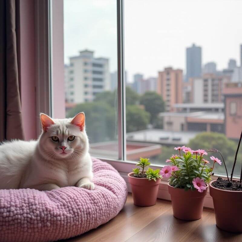 A prueba de gatos en el balcón: Todos los consejos para garantizar seguridad y diversión