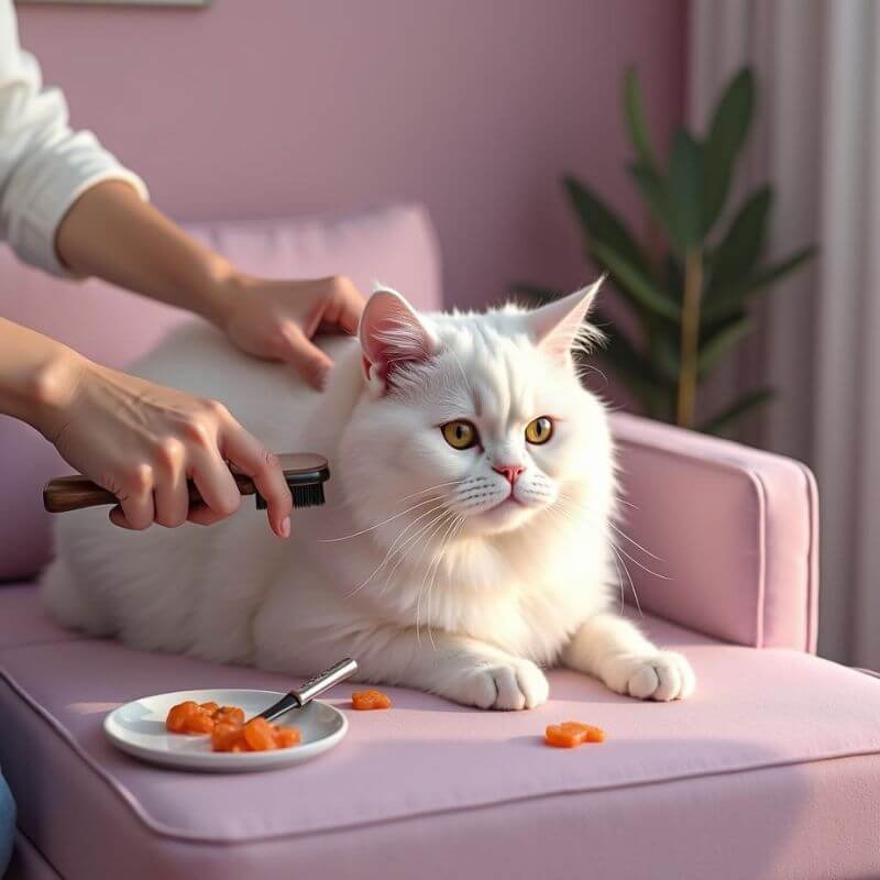 Cuidados y Precauciones sobre Gatos Ancianos 2 Todo sobre el muda del pelo de tu gato