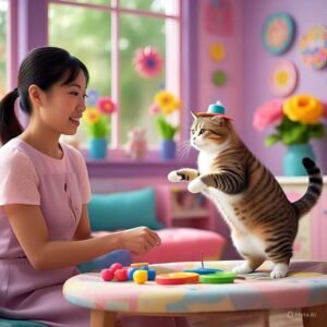 Educador o Adiestrador de Gatos