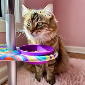 Ventajas de Elevar el Comedero para Gatos: Salud y Bienestar Felino
