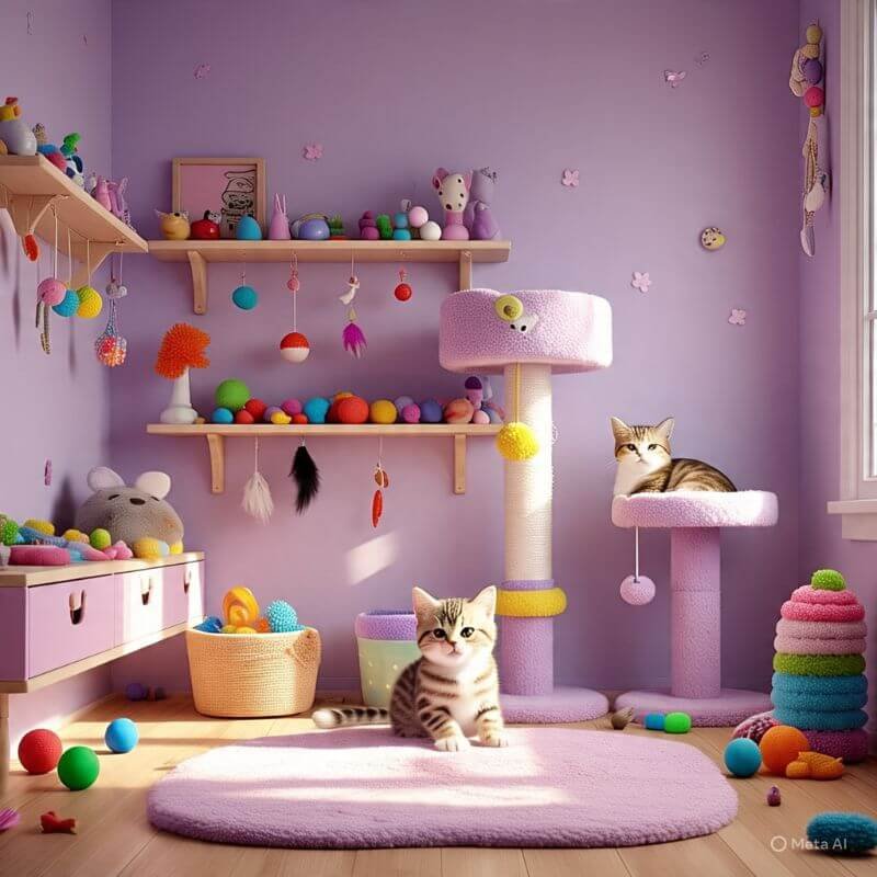 La Importancia de Crear un Espacio Personalizado con Juguetes y Gimnasios para Tu Gato