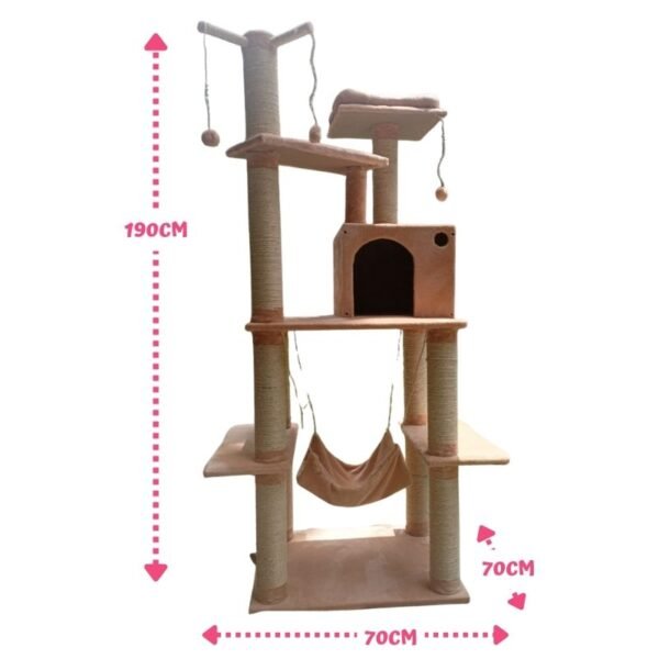 Gimnasio para gatos Futaba (2)