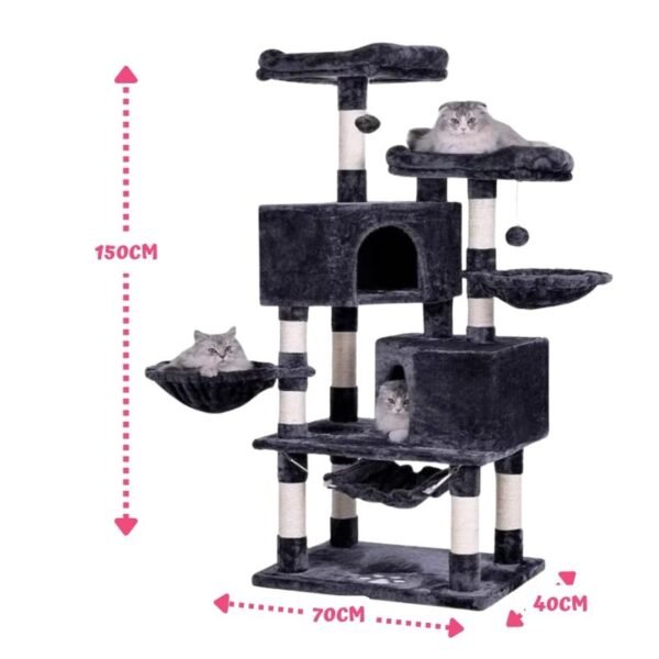 Gimnasio para gatos Momonoske (2)