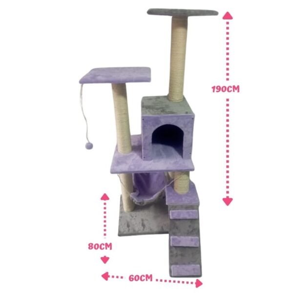 Gimnasio para gatos Saito (2)