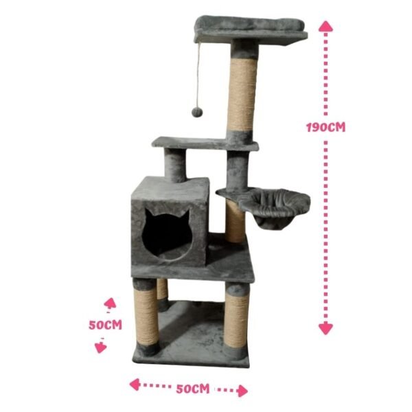 Gimnasio para gatos Sasuke (2)