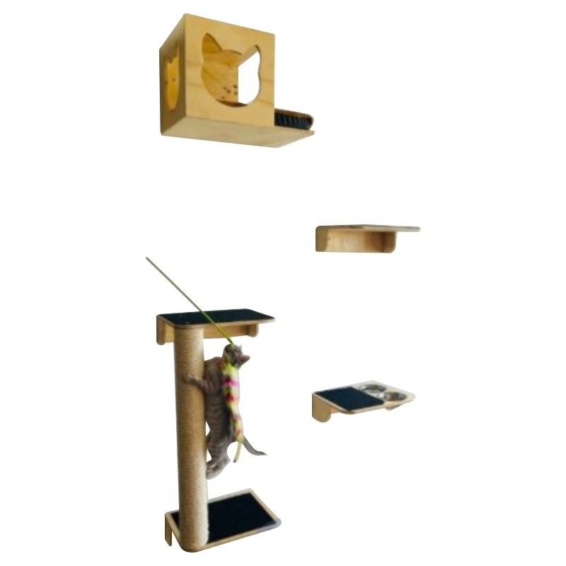 Gimnasio de pared para gatos Arbor 1 Gimnasio de pared para gatos Arbor