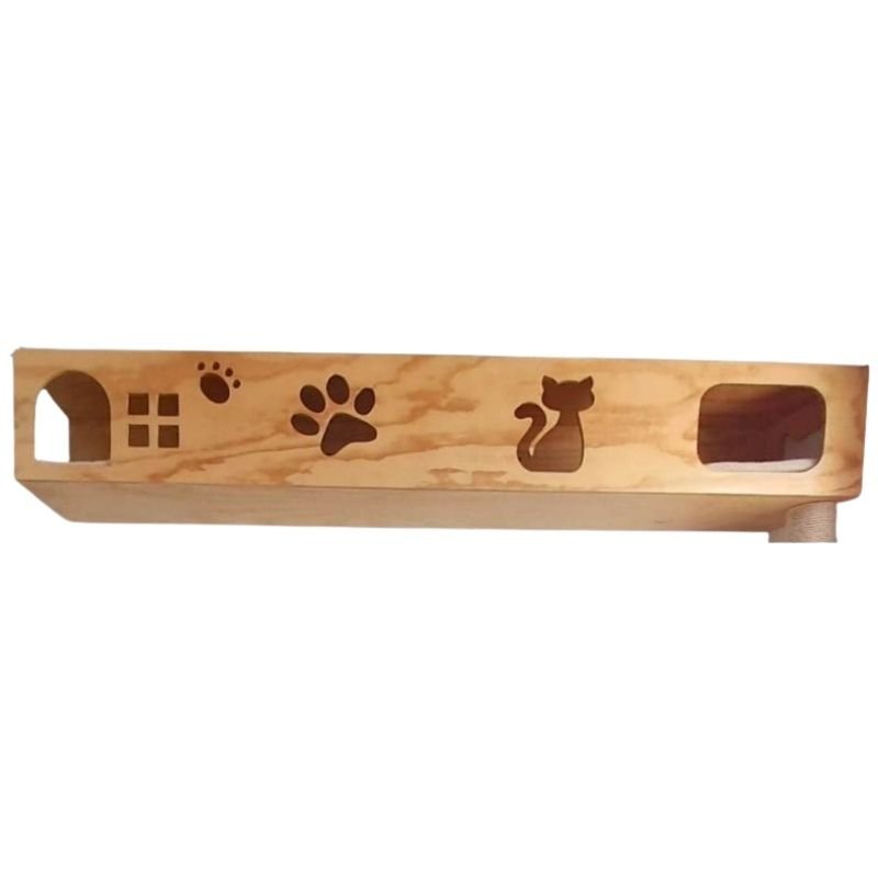 Tunel de madera para gatos Kalmia 1 Tunel de madera para gatos Kalmia