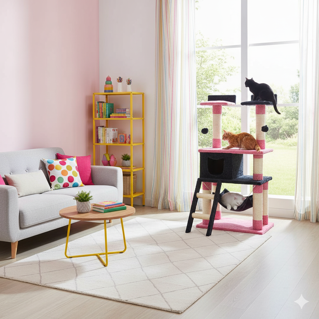 Gimnasio para gatos apolo 3 Apolo