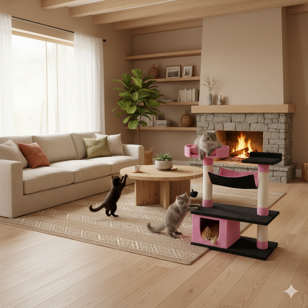 Gimnasio para gatos Mab 3 Gimnacio para gatos Mab