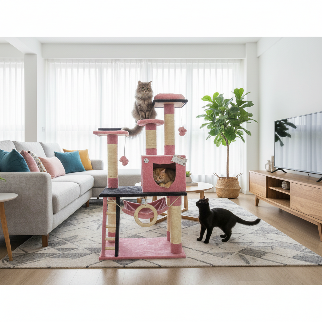 Gimnasio para gatos Mérida 3 Gimnacio para gatos Mérida