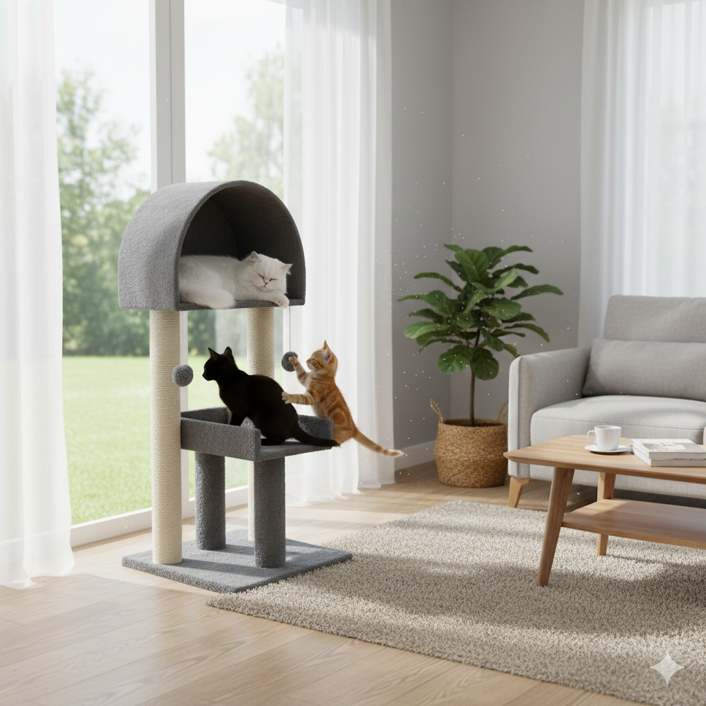 Gimnasio para gatos Astro Guía 3 Gimnasio para gatos Astro Guía