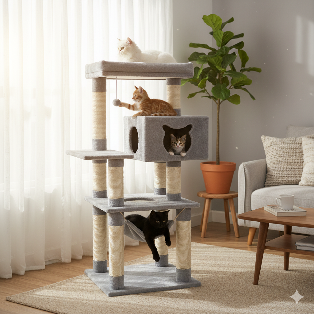 Gimnasio para gatos Astro Paws 3 Gimnasio para gatos Astro Paws