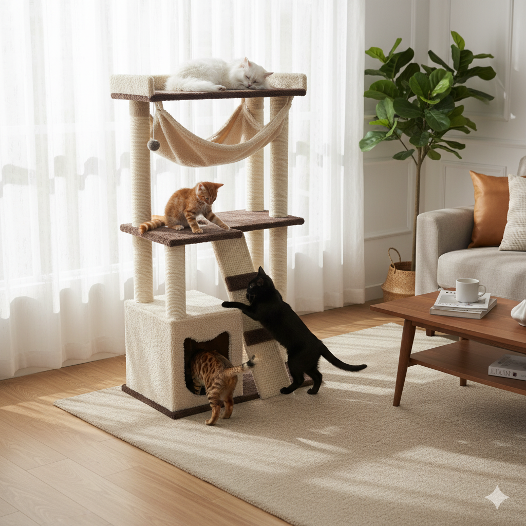 Gimnasio para gatos Astro Sol 3 Gimnasio para gatos Astro Sol