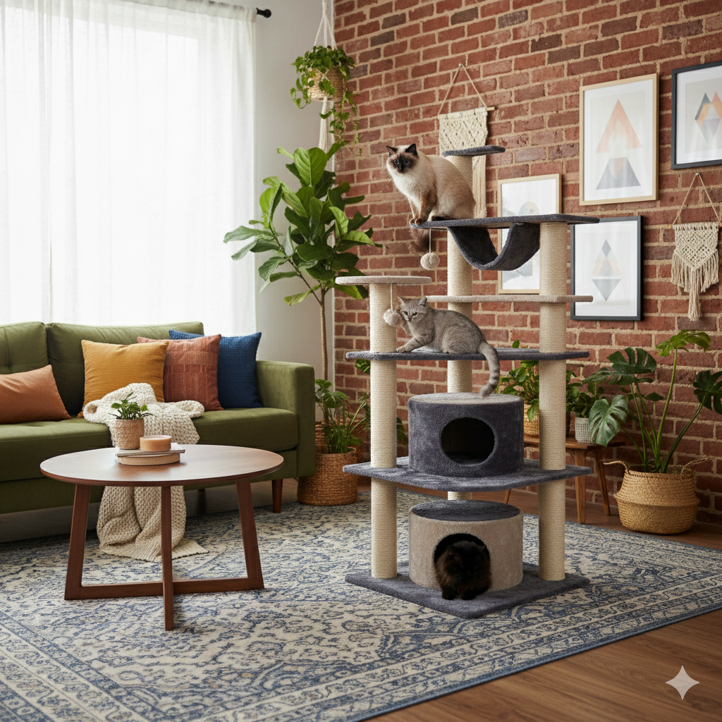 Gimnasio para gatos Caliope 3 Gimnasio-para-gatos-Calíope