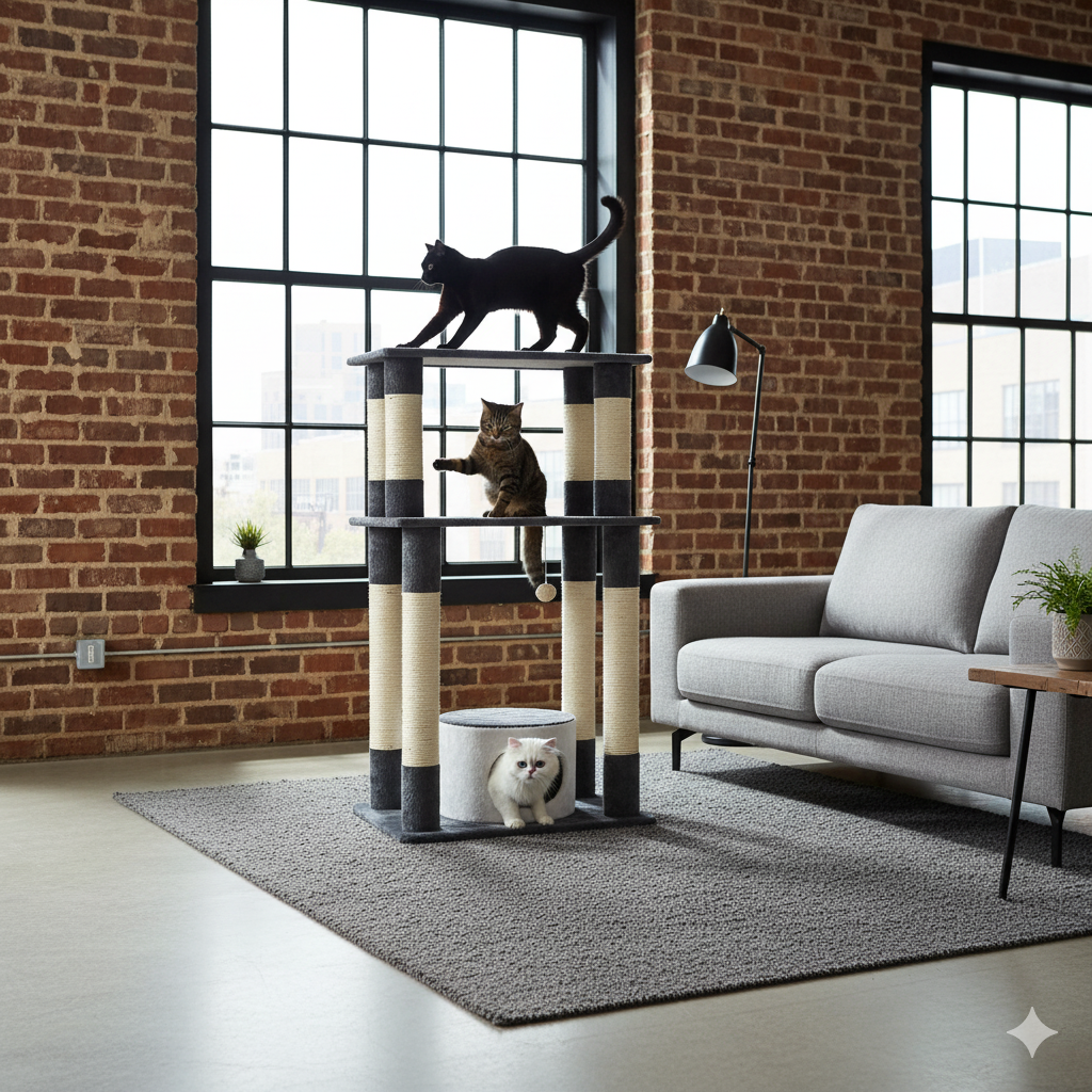 Gimnasio para gatos Comet 3 Gimnasio para gatos Comet