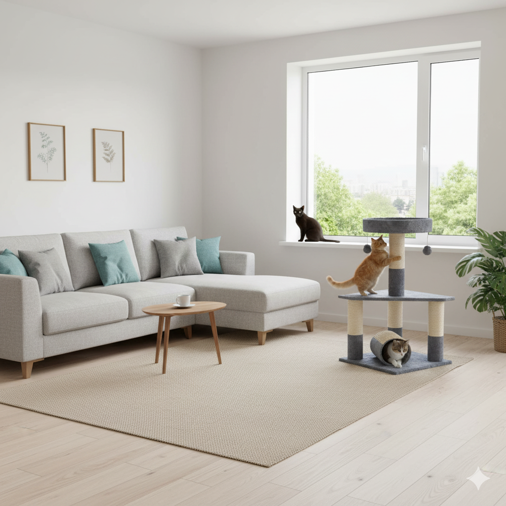 Gimnasio para gatos Cometa 3 Gimnasio para gatos Cometa