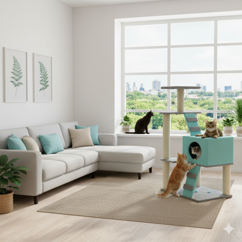 Gimnasio para gatos Cósmico 3 Gimnasio para gatos Cósmico