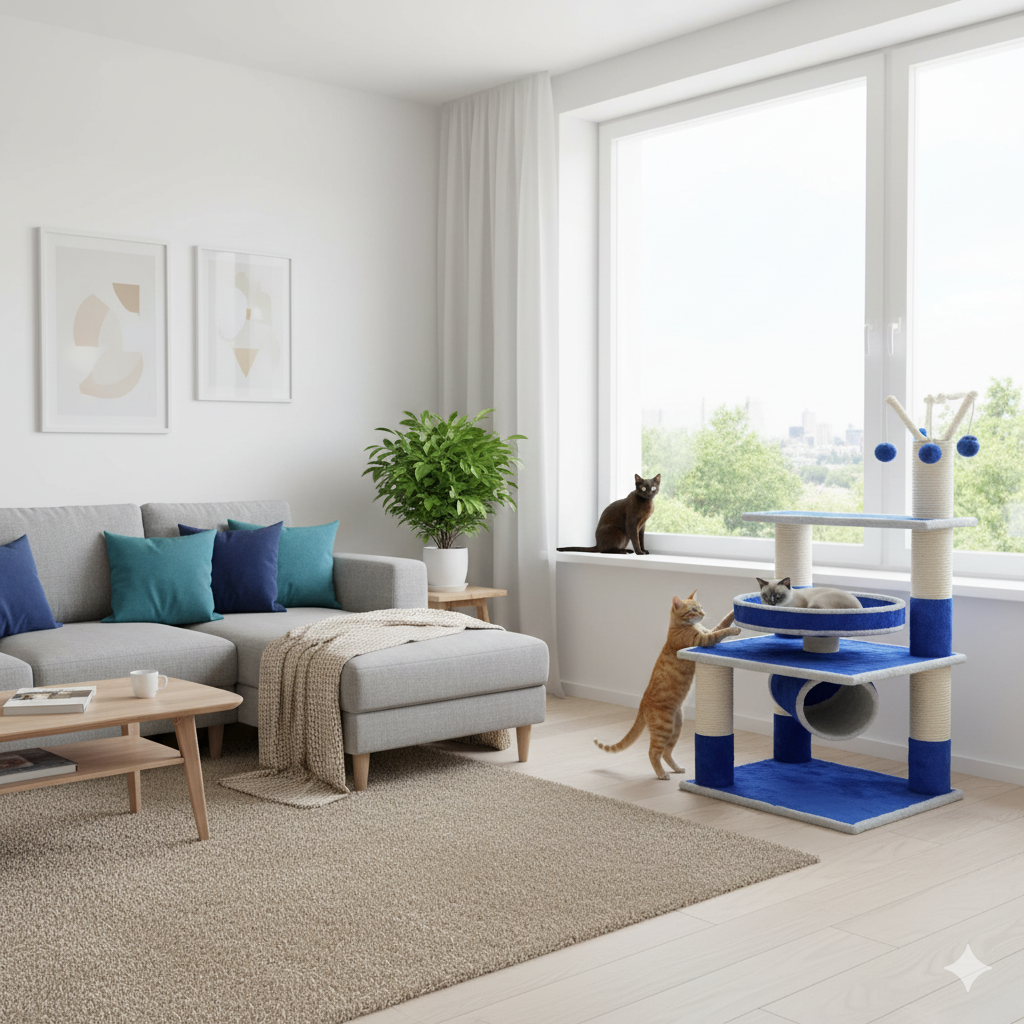 Gimnasio para gatos Cosmo 3 Gimnasio para gatos Cosmo