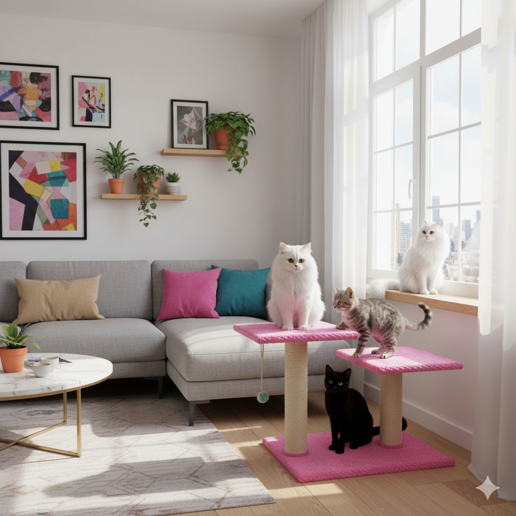 Rascador para gatos Kenshin 3 Gimnasio para gatos Kenshin