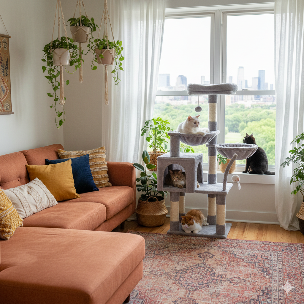 Gimnasio para gatos Mashiro 3 Gimnasio para gatos Mashiro