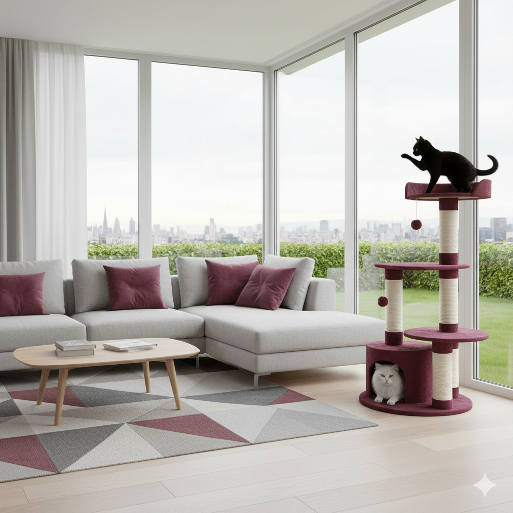 Gimnasio para gatos Paco 3 Gimnasio para gatos Paco