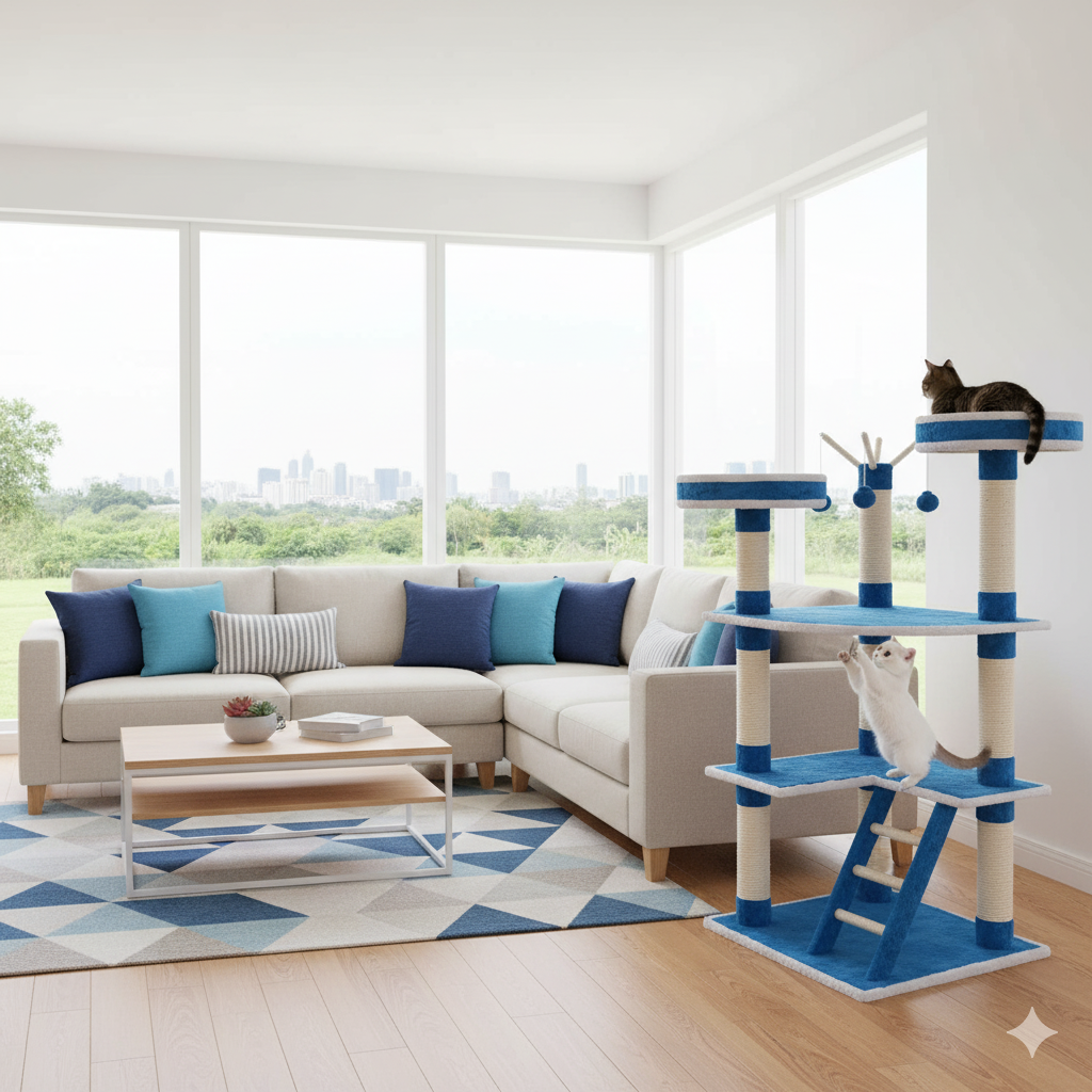 Gimnasio para gatos Planetario 3 Gimnasio para gatos Planetario