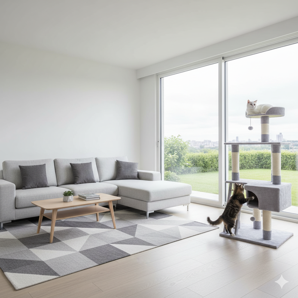 Gimnasio para gatos Plutón 3 Gimnasio para gatos Plutón