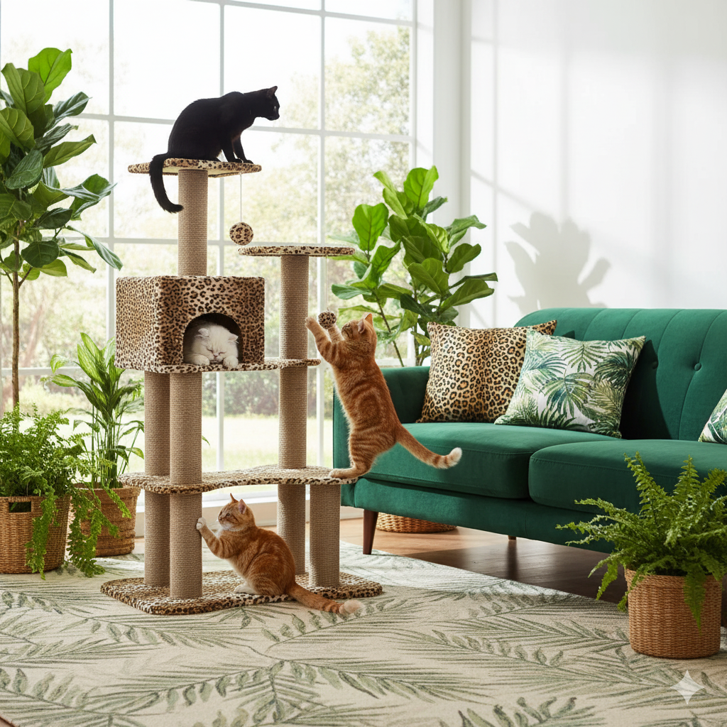 Gimnasio para gatos Pulso Cósmico 3 Gimnasio para gatos Pulso Cósmico