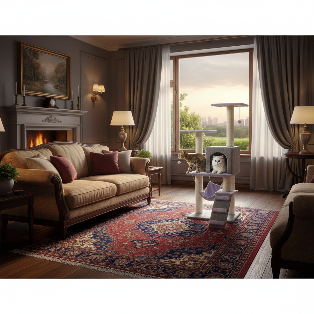 Gimnasio para gatos Saito 3 Gimnasio para gatos Saito