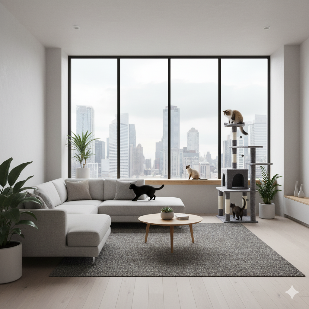 Gimnasio para gatos Simón 3 Gimnasio para gatos Simón