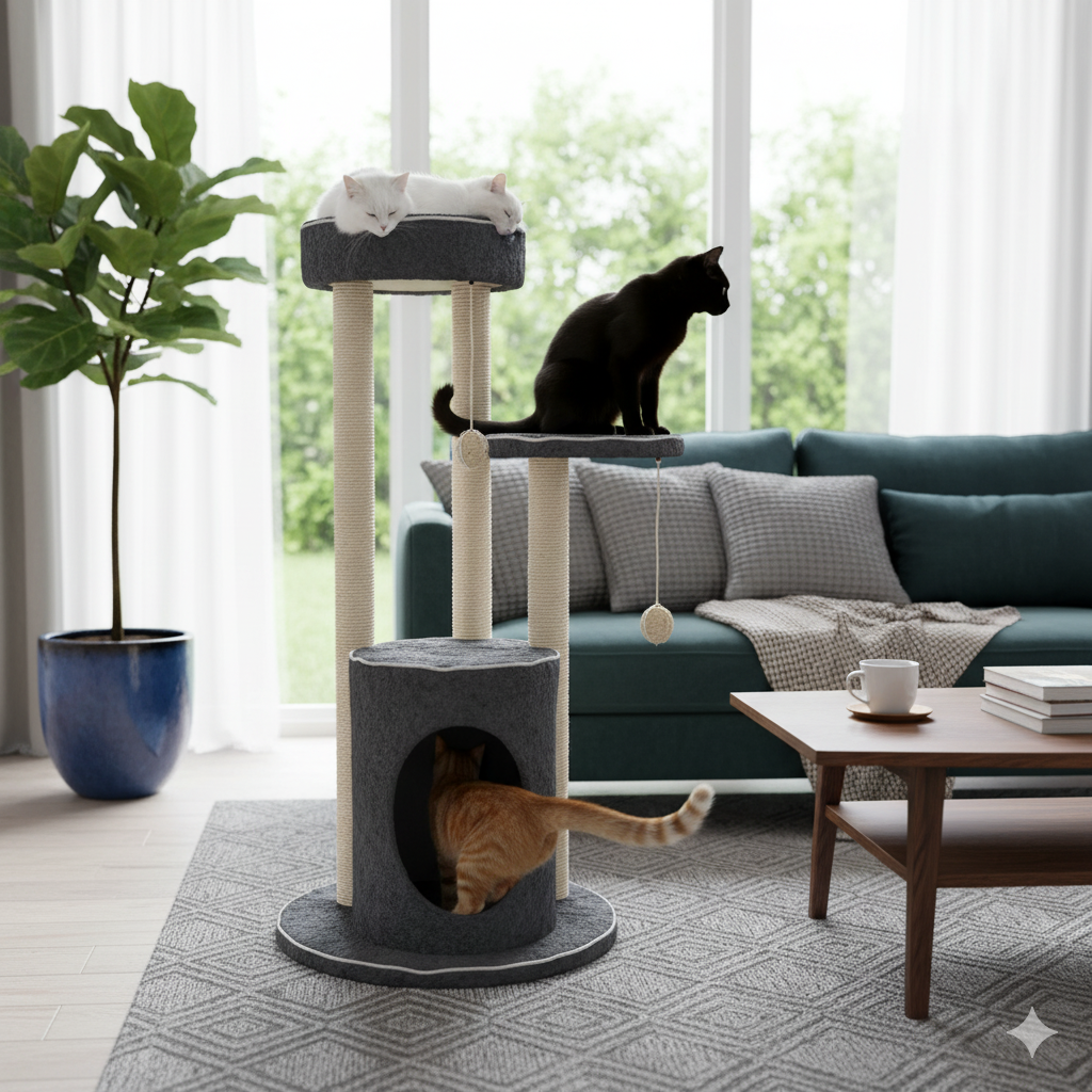 Gimnasio para gatos Starlet 3 Gimnasio para gatos Starlet