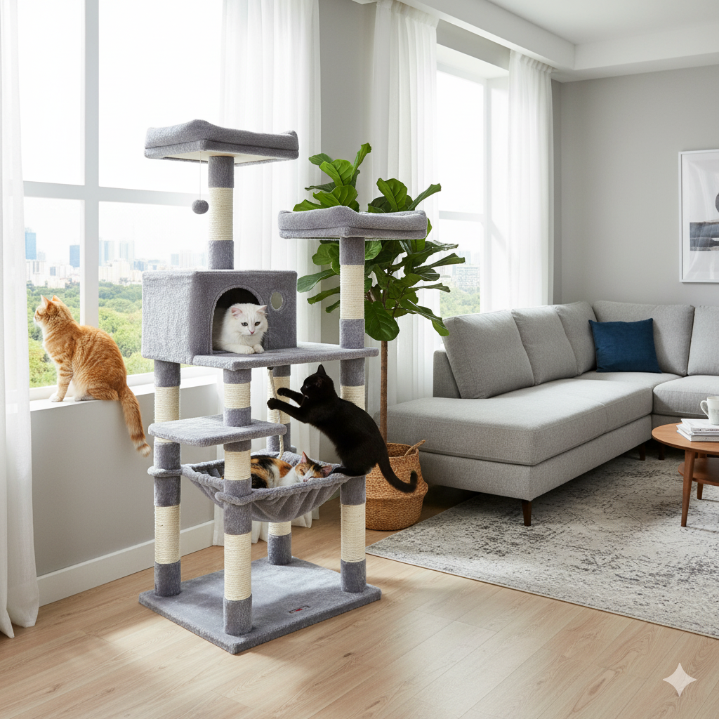 Gimnasio para gatos Stock 3 Gimnasio para gatos Stock