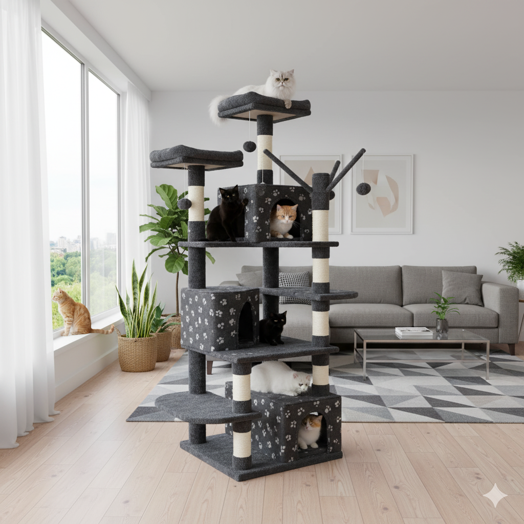 Gimnasio para gatos Subaru 3 Gimnasio para gatos Subaru