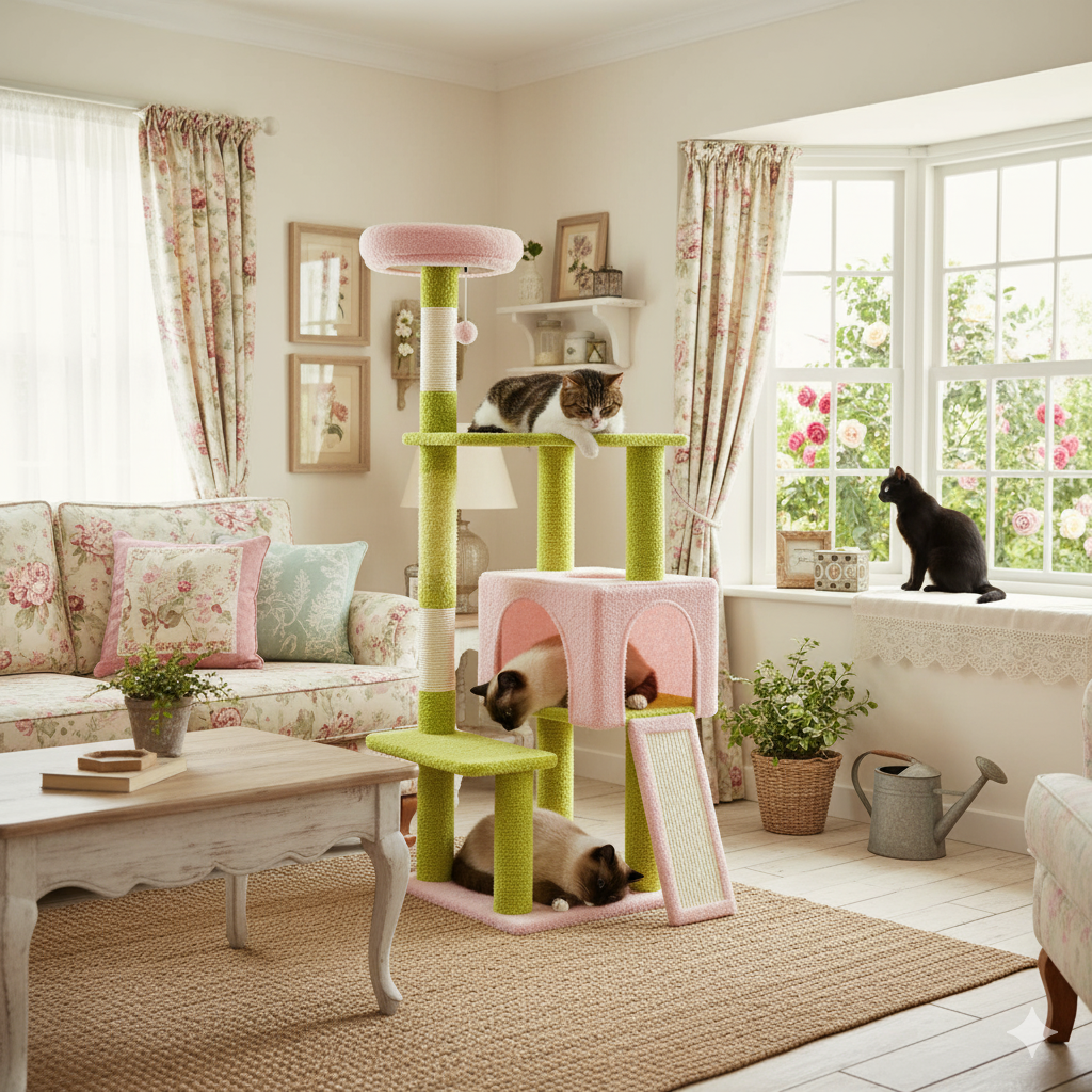 Gimnasio para gatos Teddy 3 Gimnasio para gatos Teddy