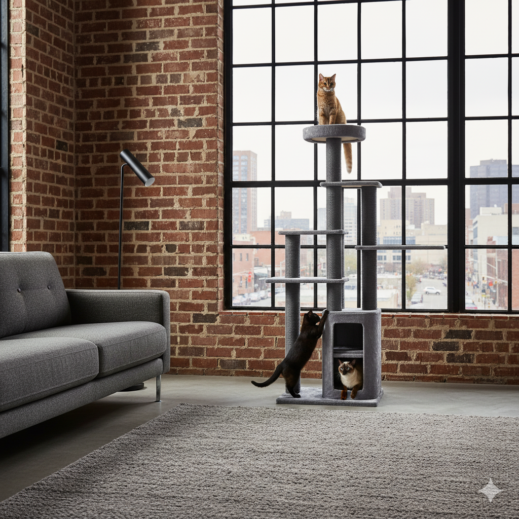 Gimnasio para gatos Vía Láctea 3 Gimnasio para gatos Vía Láctea