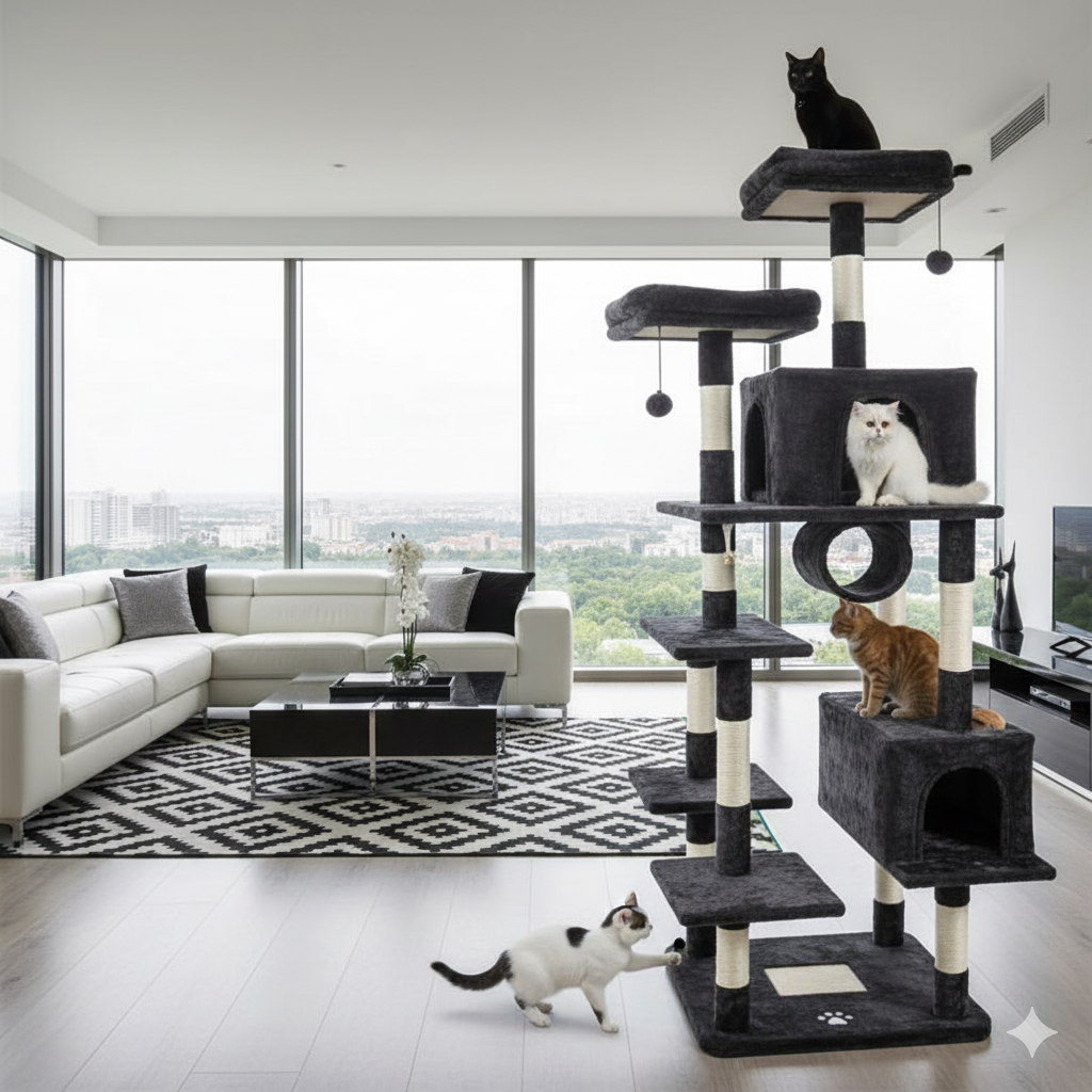 Gimnasio para gatos Yuki 3 Gimnasio para gatos Yuki