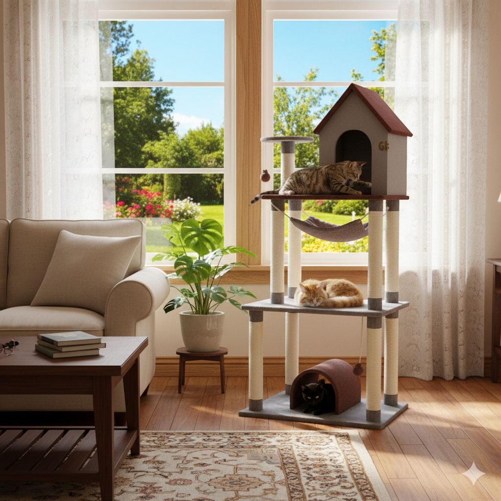 Gimnasio para gatos Zenith 3 Gimnasio para gatos Zenith