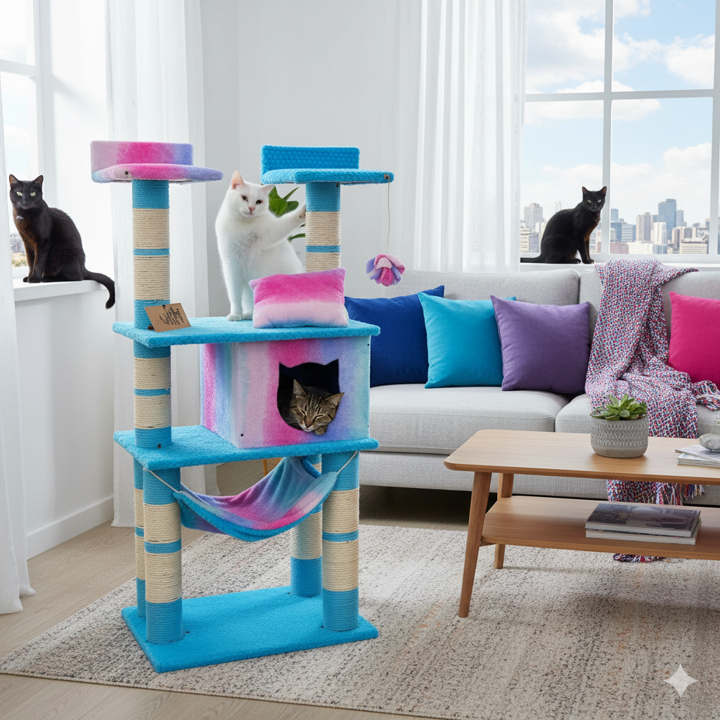 Gimnasio para gatos pelusa 3 Pelusa