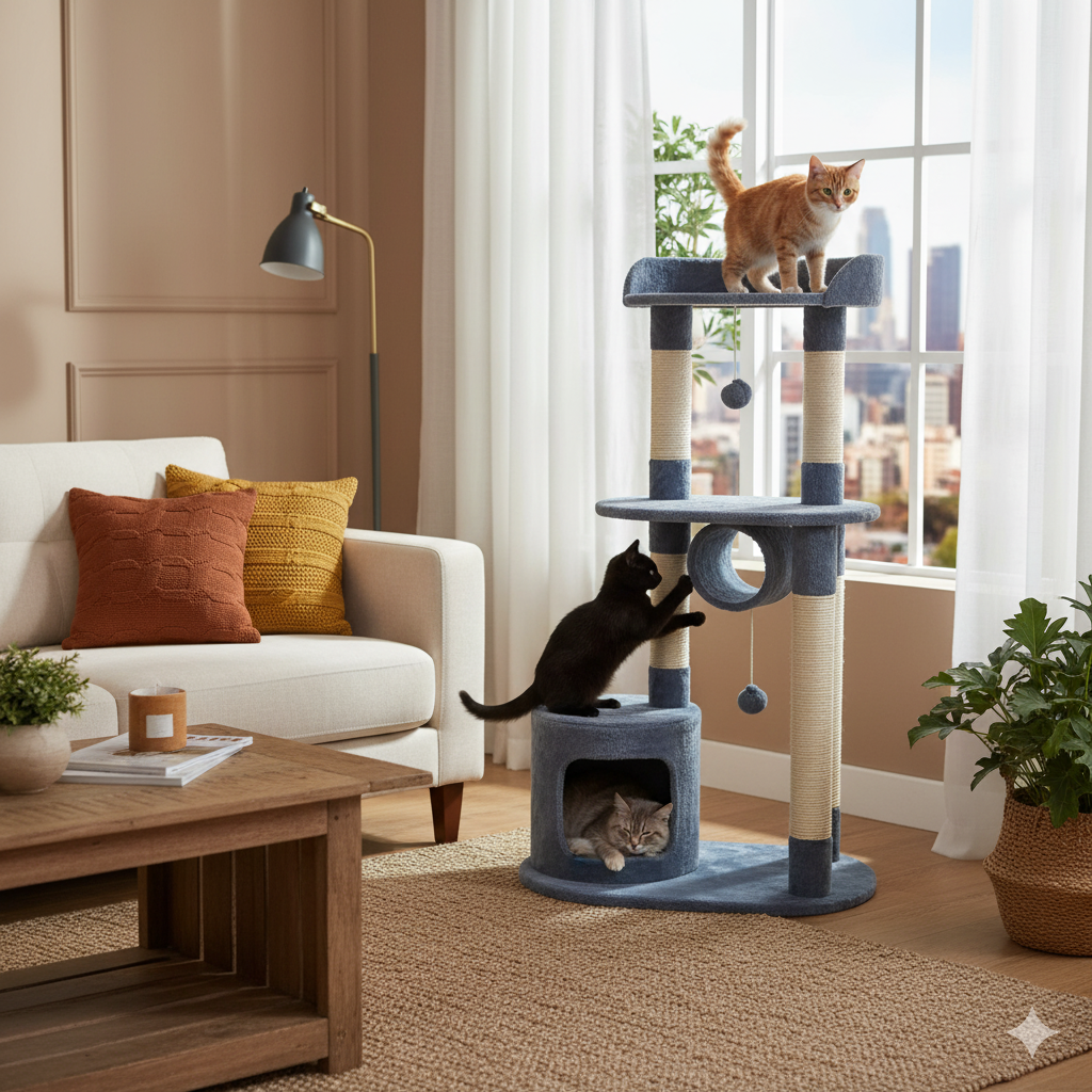 Gimnasio para gatos selena 3 SELENA