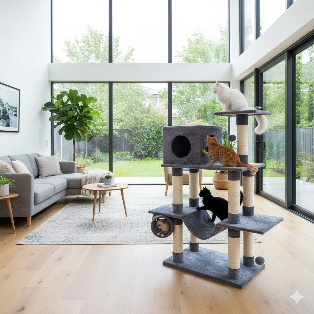 Gimnasio para gatos chic 3 chic