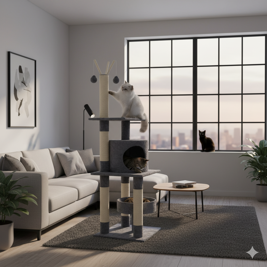 Gimnasio para gatos iris 3 iris