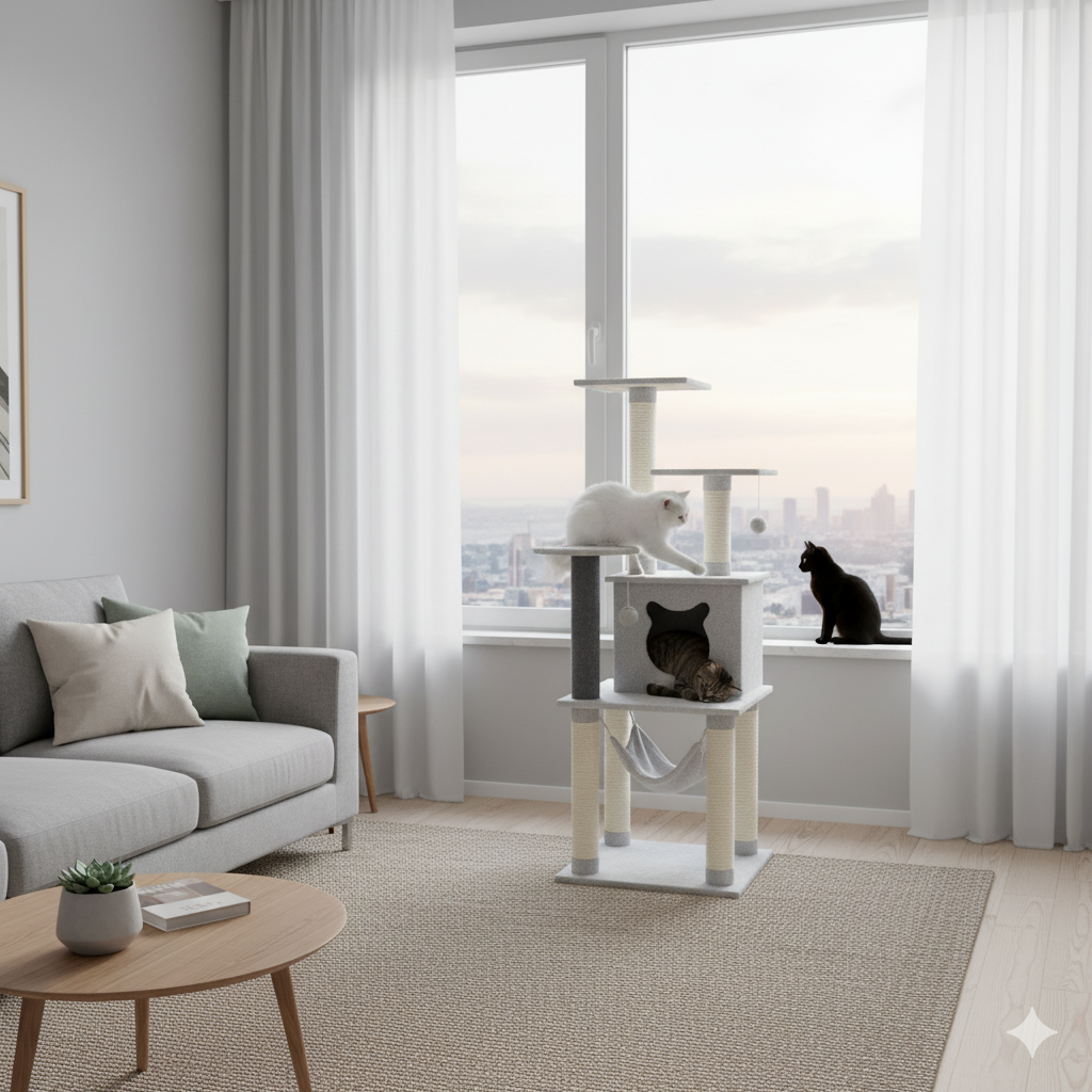 Gimnasio para gatos jade 3 jade