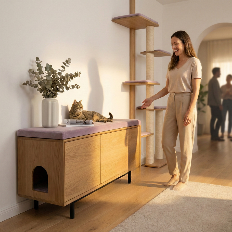 Areneros ocultos Mi momento privado en un mueble de lujo