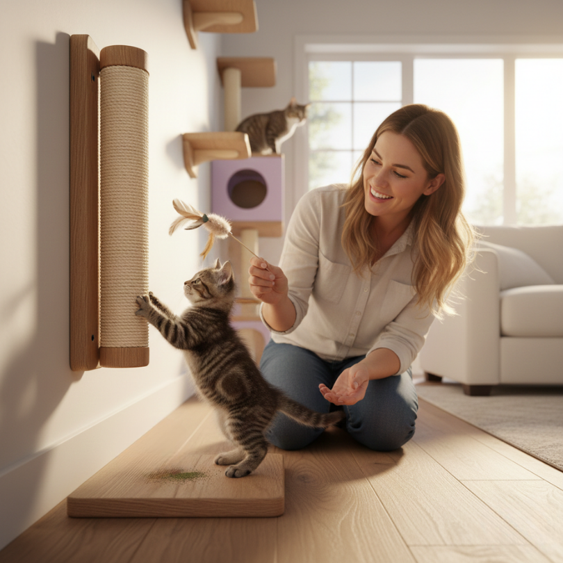 Cómo Enseñar a un Gatito a Usar el Rascador Desde el Primer Día La Guía Definitiva de Michis Shop Cómo Enseñar a un Gatito a Usar el Rascador Desde el Primer Día La Guía Definitiva de Michis Shop