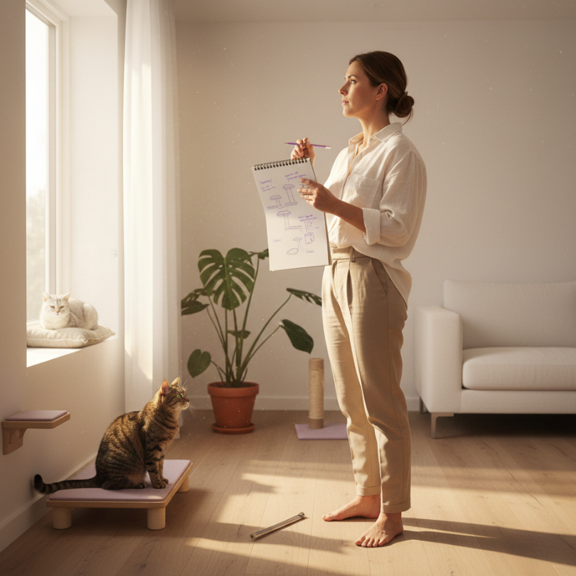 Evaluando el Espacio y las Necesidades Específicas de Tu Gato