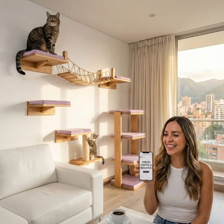Gimnasio para gatos Bogotá