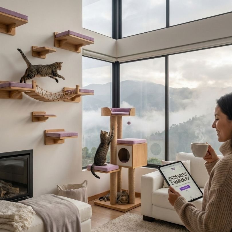 Gimnasio para gatos Manizales